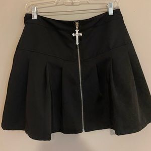 Killstar Don’t Cross Me mini skirt